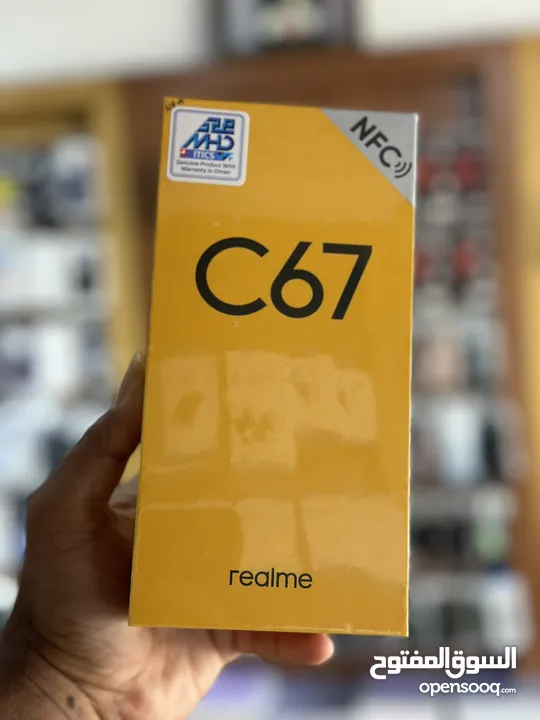 New Realme c67 8+256Gb Green