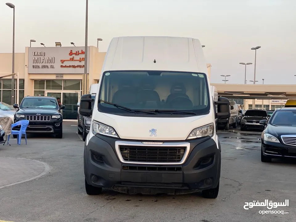 Peugeot Boxer 2021, white high roof