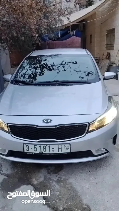 سيارة KIA K3 2017 بحالة ممتازة للبيع 1600 cc لون رمادي 72,000 الف شيكل