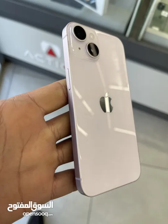 Iphone 14 128gb used  ايفون 14 128 مستخدم بحالة الوكالة ولا خدش