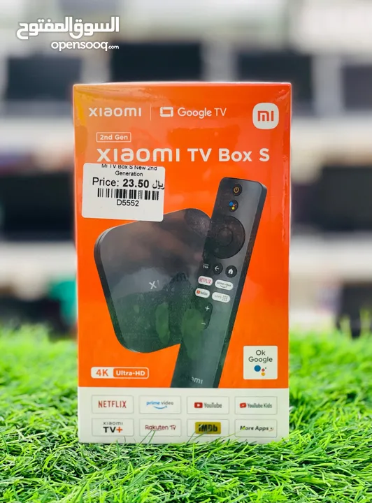 XIAOMI MI TV BOX S 2ND GEN 4K WITH GOOGLE TV