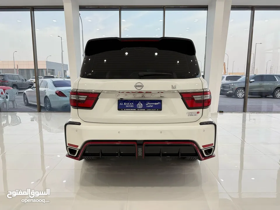 نيسان باترول نيسمو Nissan Nismo ابيض / احمر