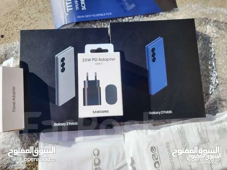 Z Fold 6  جديد كفالة شرق اوسط  افضل سعر بالمملكة جميع الالوان بسعر مميز