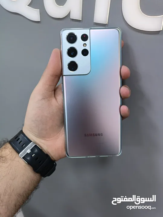 SAMSUNG S21 ULTRA ( 256GB ) / RAM 12 USED /// سامسونج اس 21 الترا ذاكرة 256 رام 12 مستعمل وكاله
