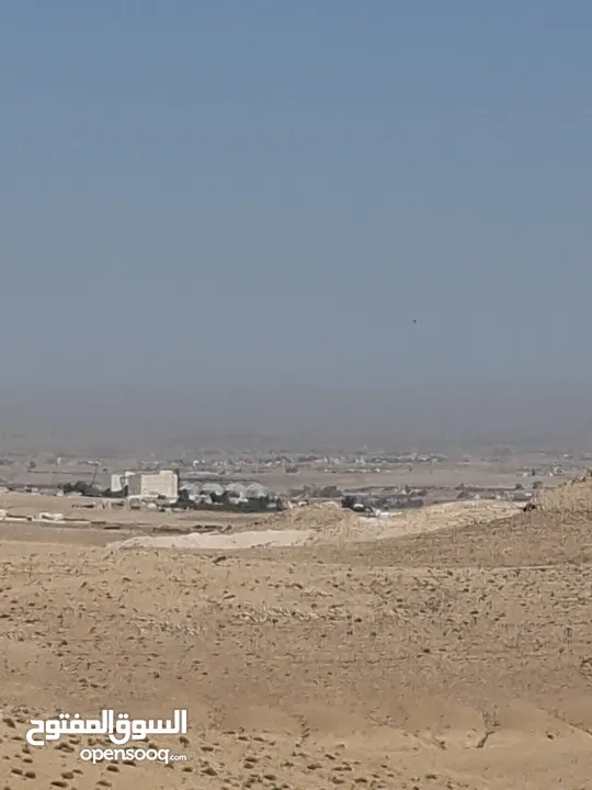 اراضي للبيع جنوب عمان ضبعه طريق المطار