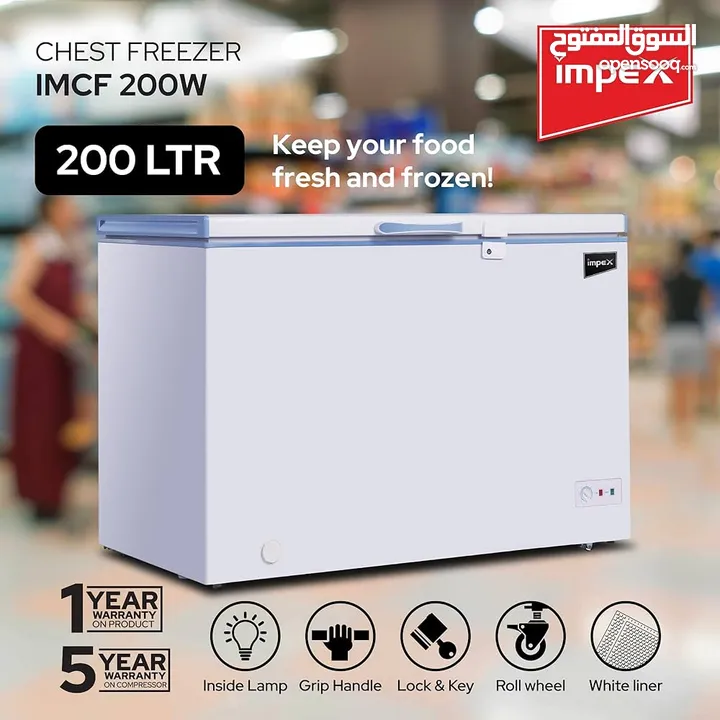 impex chest freezer