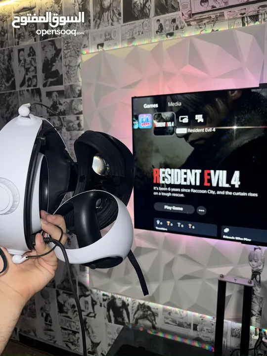 بلي ستيشن VR الجيل الثاني في ار مستعمل