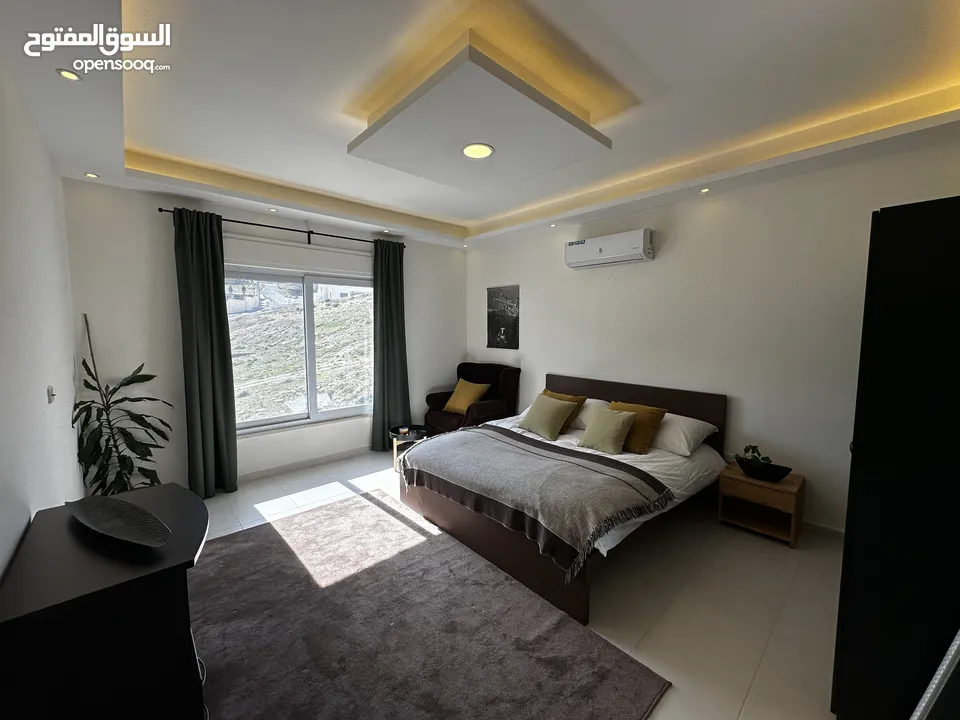 450m2 Luxury Furnished 3 bedroom semi villa with a garden & 2 Terraces infront of Al-thuheir