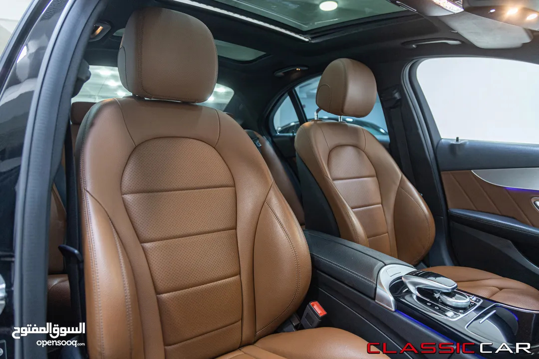 Mercedes C200 2019 Amg kit Mild hybrid   السيارة وارد و الشركة و قطعت مسافة 34,000  كم
