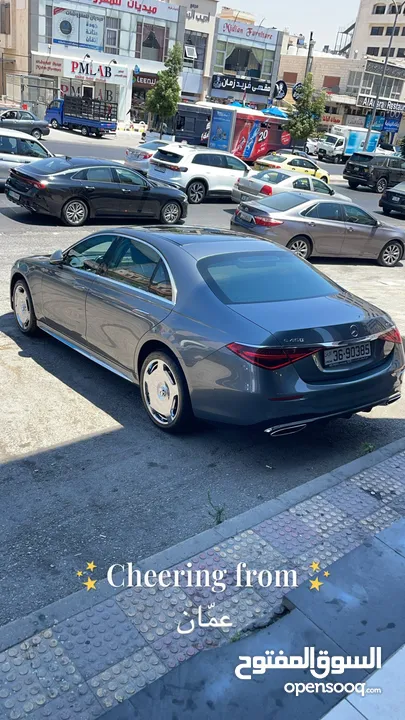 مرسيدس S500 S450 جديدة للايجار