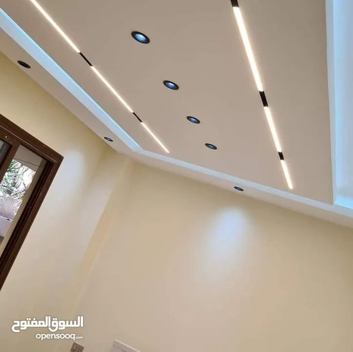 تنفيذ اعمال الديكور الداخلي جبسمبورد وجبص البلدي واسمنت بورد وفرسلينج وبيفيسي وبديل الرخام والفوم