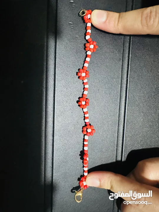أساور خرز من عند رزان