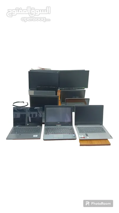 متوفر مختلف أنواع الابتوب المستعملة  I3,i5,i7 ومتوفر حاسب الي مكتبي  All in one