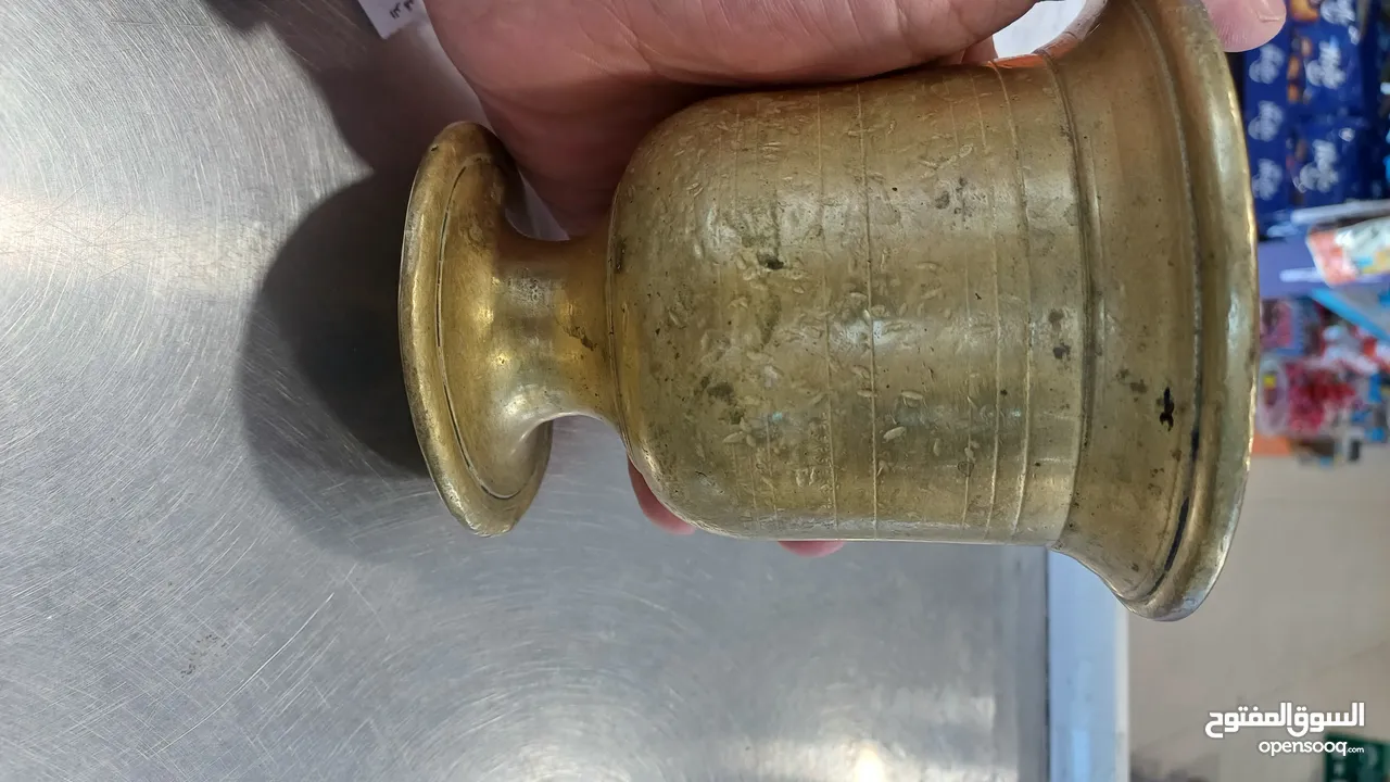 جرن للبيع نحاس قديم تقيل هون قديم
