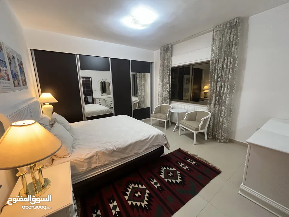 شقة 3 نوم مفروشة للايجار ( Property 40844 ) سنوي فقط