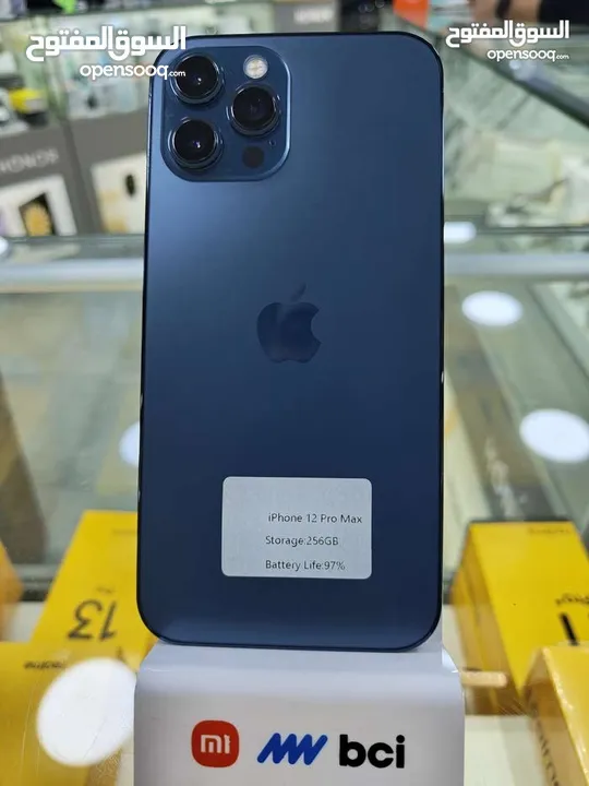 IPHONE 12 PRO MAX ( 256GB ) USED /// ايفون 12 برو ماكس ذاكرة 256 مستعمل وكاله