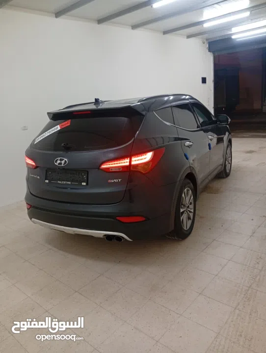 جيب هونداي سنتافي متور 2000 فل ما عدا فتحة لون بترولي مميز سعر حرق على الكاش