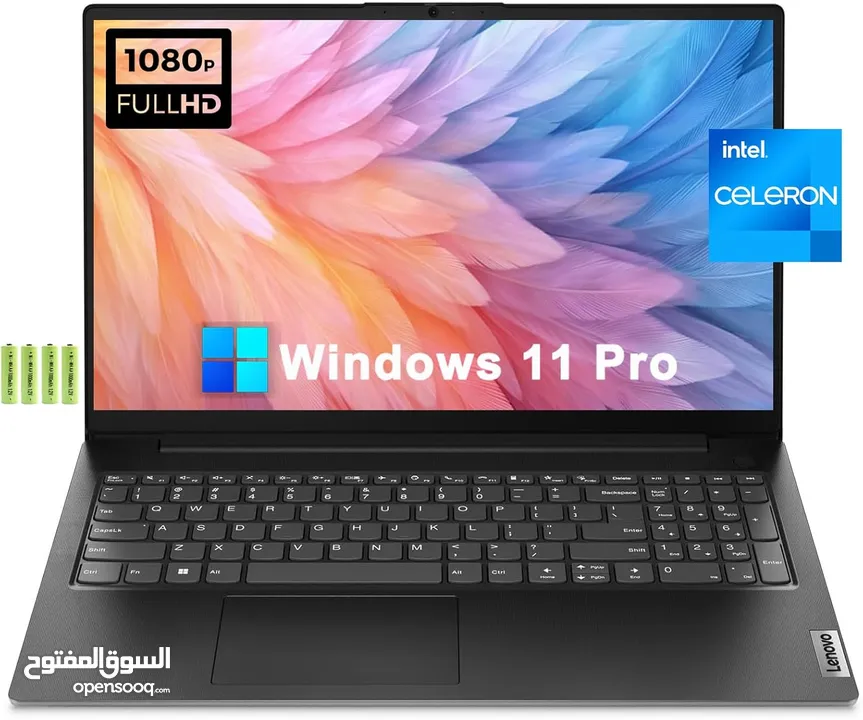 جهاز لابتوب Lenovo IdeaPad  Celeron 4GB RAM /256 SSD فقط 115 دينار مكفول