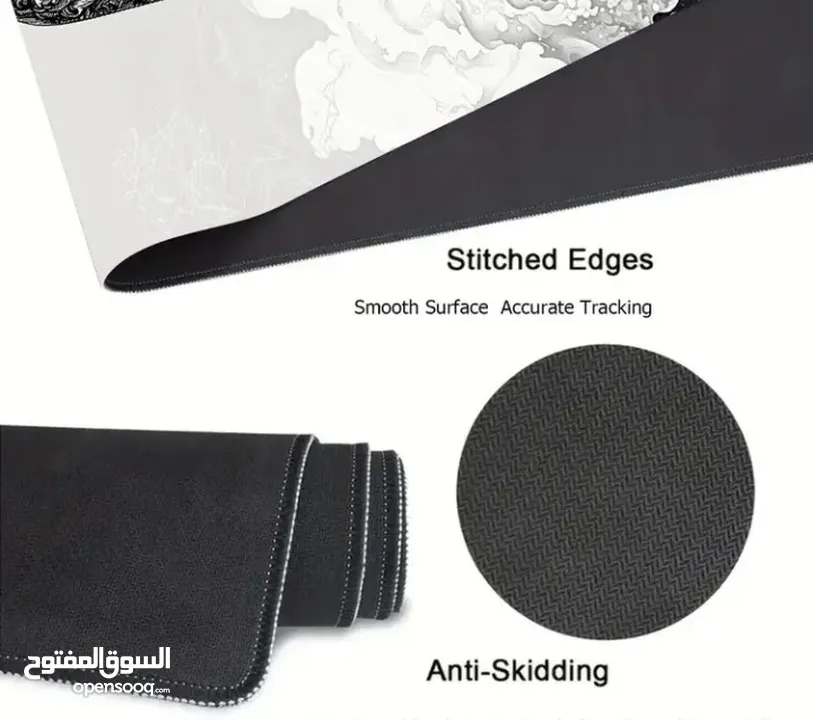 samurai style extended mouse pad