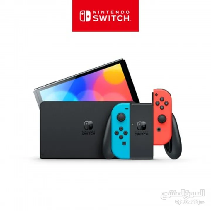 NINTENDO SWITCH Oled console new نينتندو سويتش اوليد جديد مكفول
