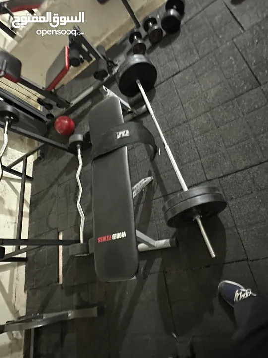 جيم بيتي كامل للبيع ، كوالتي world fitness