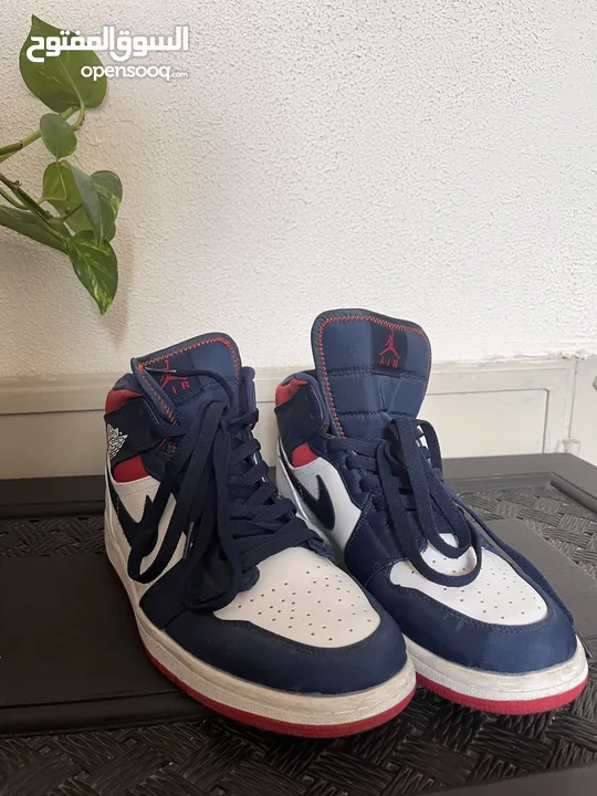 Nike Jordan 1 Mid USA Red/White/Blue Men's copy1