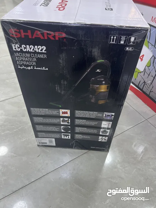 مكنسه شارب 2400 واط مع هديه سخان بسعر حرق