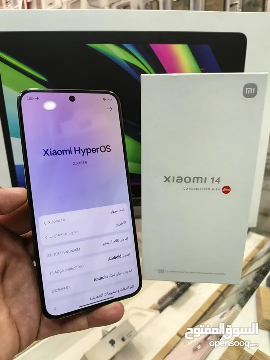 Xiaomi 14  512 GB وارد الوكيل ، بحالة الجديد بسعر ممييييز