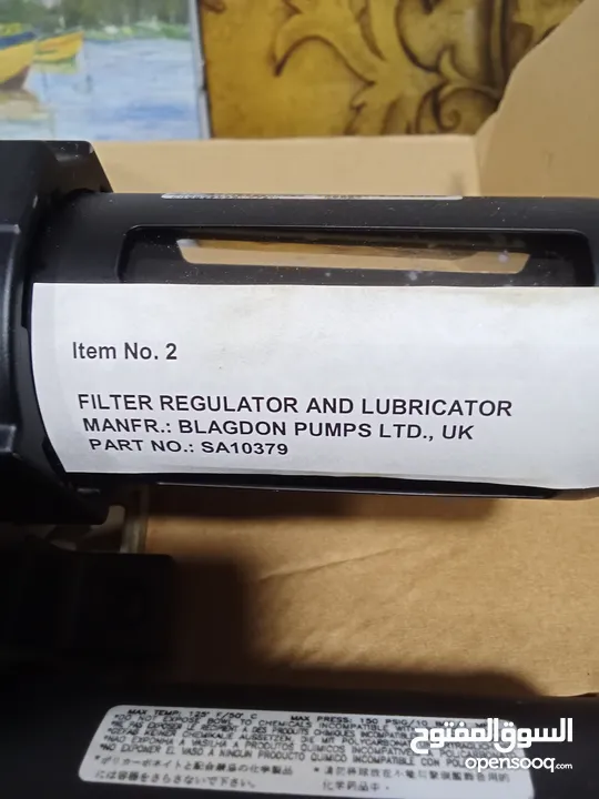 DOUBLP FILTER COPPRESSOR REGULATOR AND LUBRICATOR