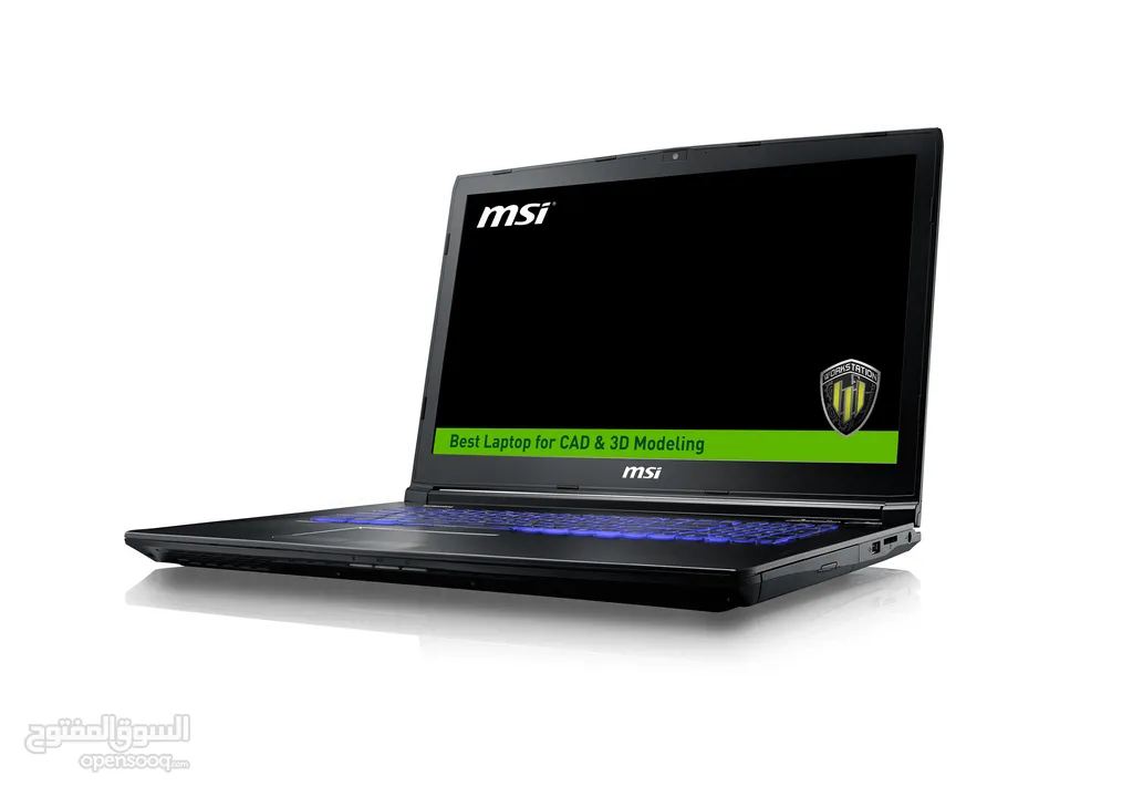 MSI WE72 7R Level 17.3" Workstation Laptop NVIDIA Quadro M2200 i7-7700HQ 32GB 512GB M.2  Windows 11