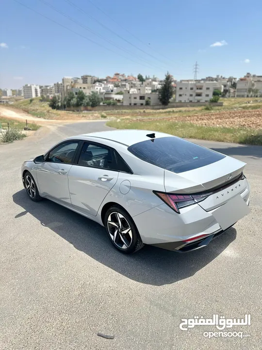 هيونداي افانتي CN7 2021 الشكل الجديد وارد كوري وليس صيني فل فحص كامل جمرك جديد كاش او اقساط