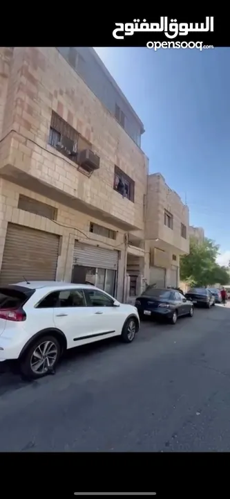 فرصة إستثمارية عمارة تجاري طابقين للبيع - جبل الحسين بالقرب من موقع جبل القلعة الأثري
