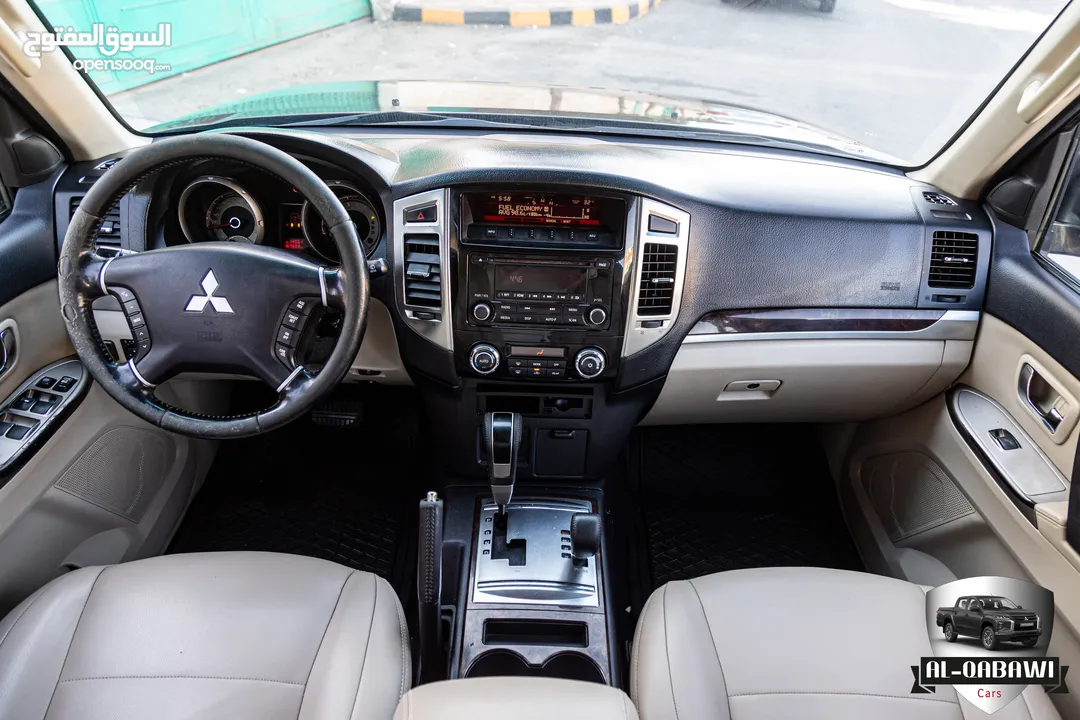 Mitsubishi Pajero 2017  السيارة وارد الشركة و بحالة ممتازة جدا