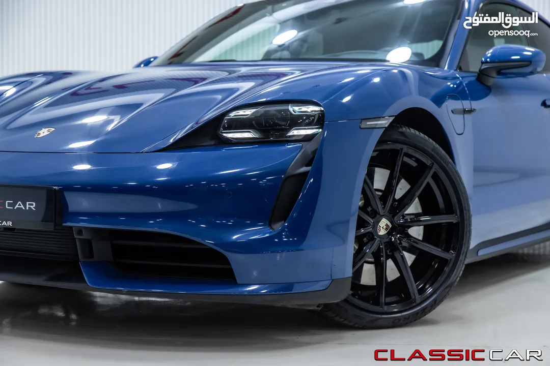 Porsche Taycan Turbo 2021 dual motor   كهربائية بالكامل  Full electric