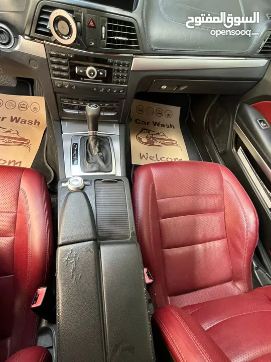 للبيع مرسيدس E250 كشف بحالة ممتازة لون ابيض لؤلؤي فحص كامل