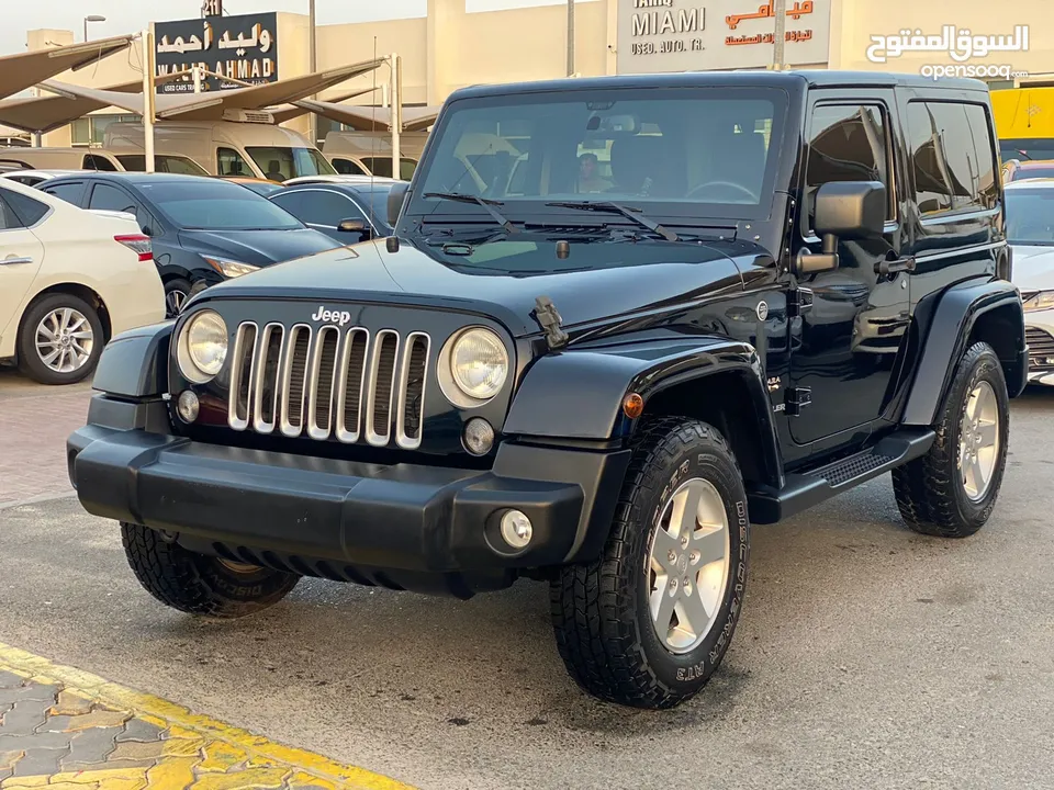 Jeep Wrangler Sahara 2016 black