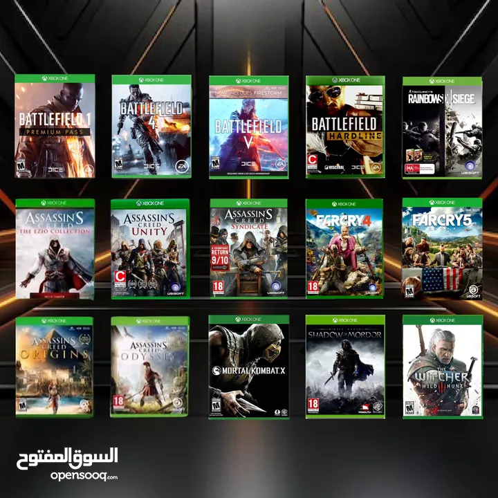 أقراص ألعاب إكس بوكس Xbox series x & one x/s Game Cd’s