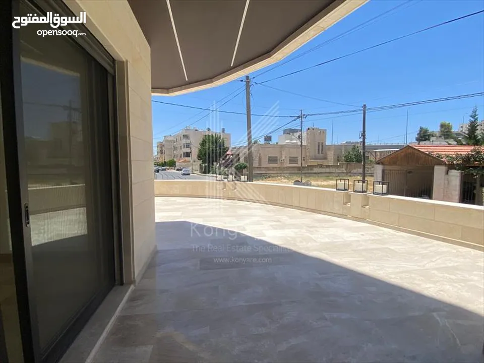 شقة مميزة للبيع في عمان - ضاحية النخيل - طابق أرضي