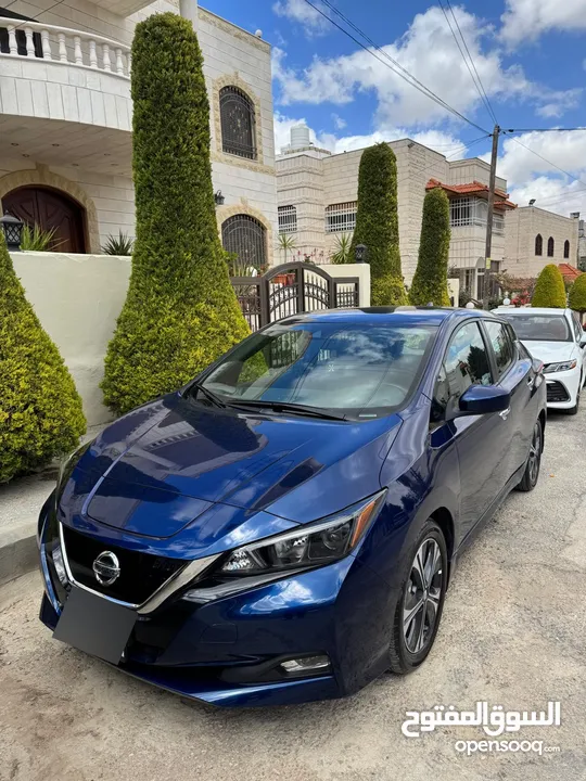 Nissan Leaf SV 2022 نيسان ليف   كاش أو أقصات