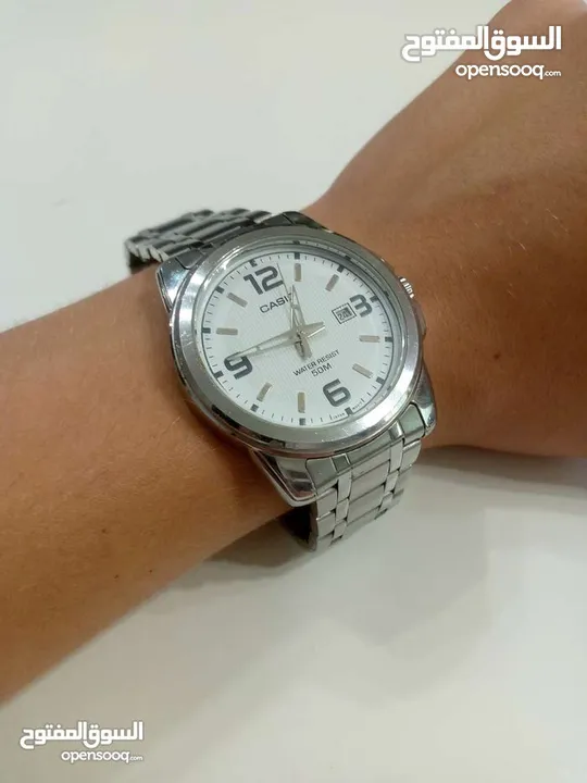 ساعة يد Casio رجالية، أنيقة جدّا للمناسبات، أحلى هدية للعيد، التفاصيل بالوصف --->