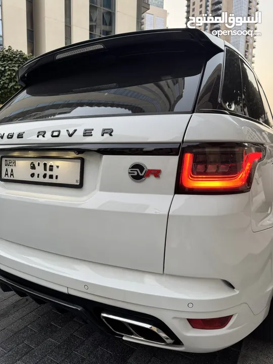 Range Rover Sport V8 Supercharged FULL SVR Upgrade NO Accident GCC SPEC