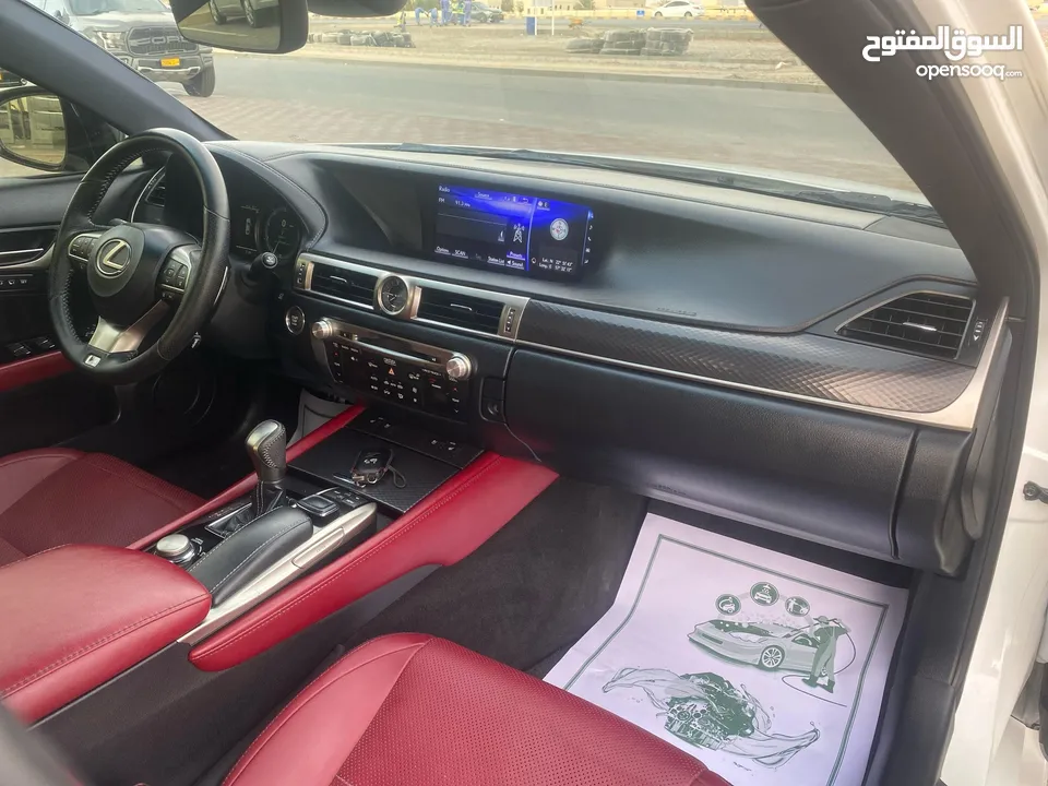 لكزس GS350 F نظيف جدا البيع او التمويل 7 سنوات