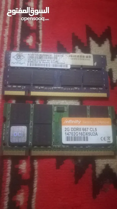 رام لاب توب ddr2 وddr3