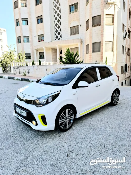 كيا مورنينج 2020 GT line فل إضافات