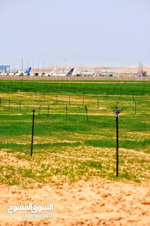 قطعة أرض صناعي بالقرب من شيك المطار / القنيطرة . حوض الطاهر