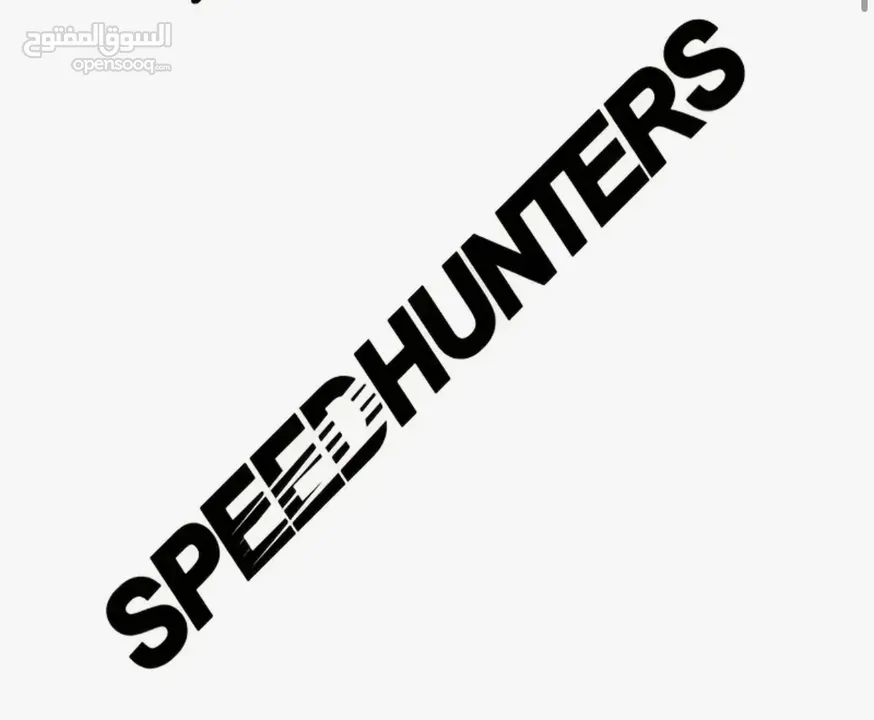 ستيكر (Speed hunters) المحبوبة لدى محبين السيارات
