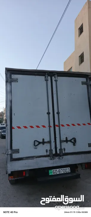 حافظة تبريد اسوزو بتركب على مايتي او كانتر تفصيل عزل 10 سم شغالة ع الفحص دون هريان