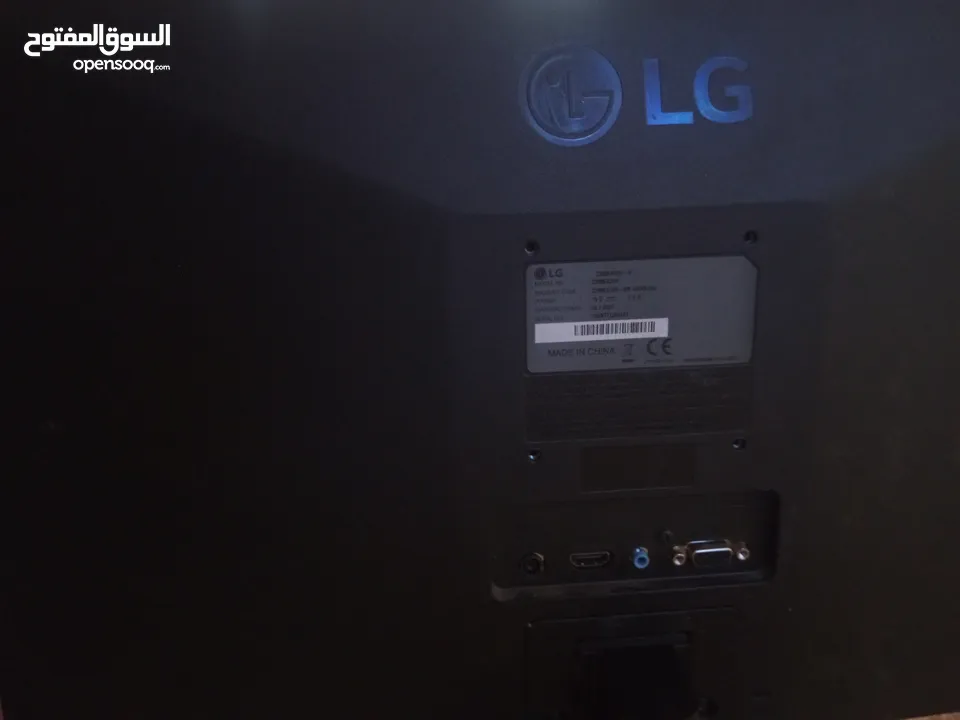 شاشة بي سي LG full hd 75hz