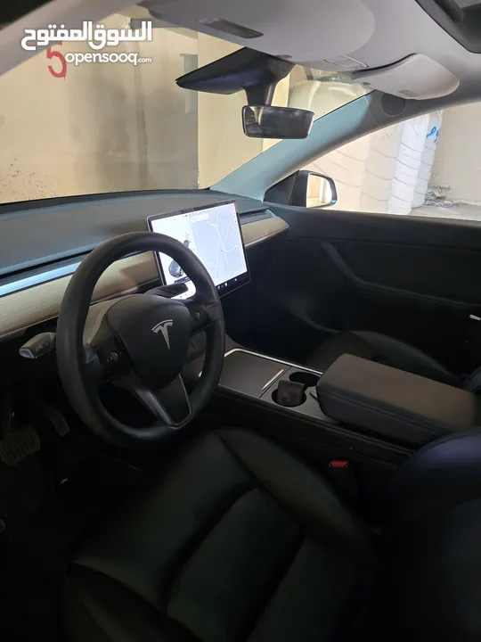 tesla model y 2021 بحاله متتازه