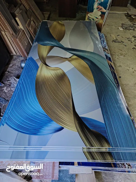 الواح بديل الرخام الصناعي  3D رسومات حقيقية 100 في 100